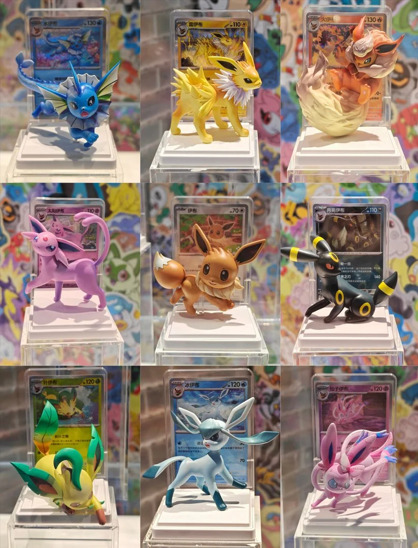 Eeveelutions Pokemon TCG Figurine Set Teased!